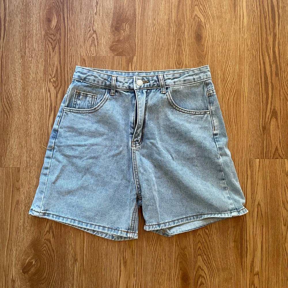 SHEIN Light Blue Jean Shorts